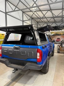 Kунг на кузов Foton G7 2 стекла алюминиевый - фото 4